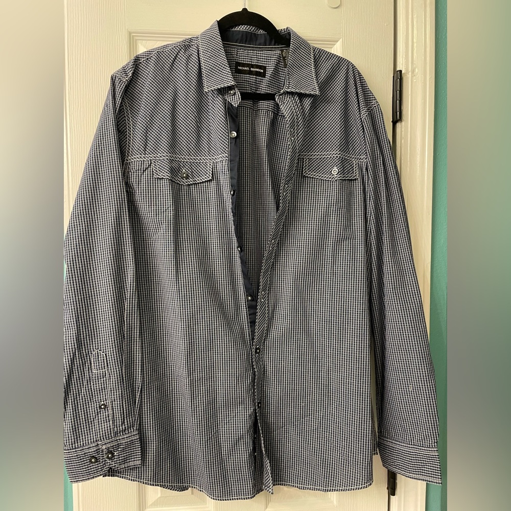 Michael Brandon long sleeve dress shirt